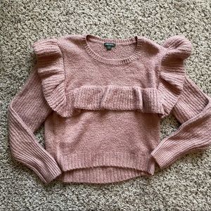 Ruffle sweater